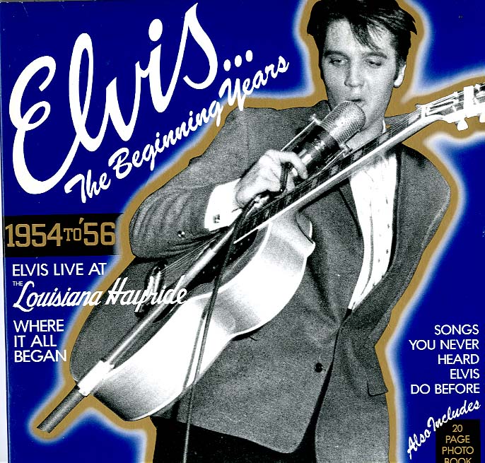 Albumcover Elvis Presley - The Beginning Years 1954 to 1956